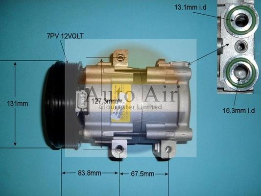 Auto Air Gloucester 14-8146 - Kompressor, kondisioner furqanavto.az