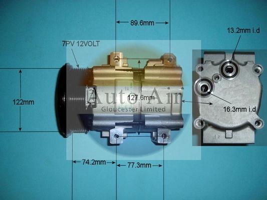 Auto Air Gloucester 14-8124 - Kompressor, kondisioner furqanavto.az