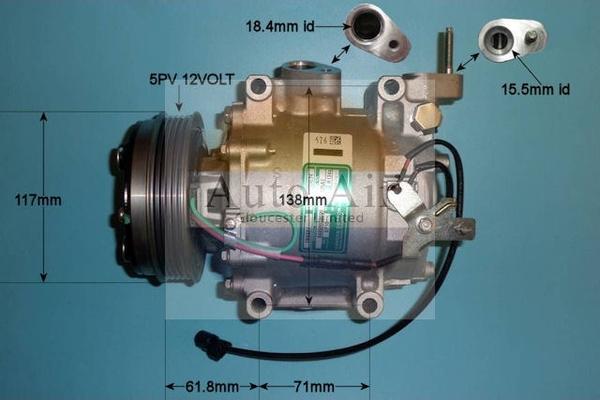 Auto Air Gloucester 14-3425 - Kompressor, kondisioner furqanavto.az