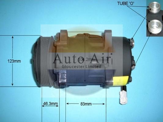 Auto Air Gloucester 14-7485R - Kompressor, kondisioner furqanavto.az