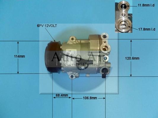 Auto Air Gloucester 14-7477 - Kompressor, kondisioner furqanavto.az