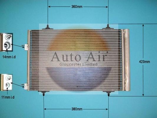 Auto Air Gloucester 16-9944 - Kondenser, kondisioner furqanavto.az