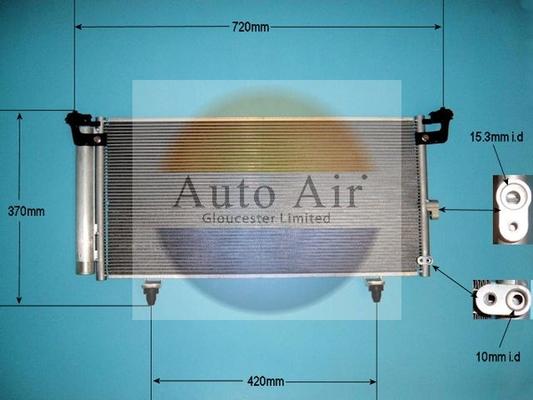 Auto Air Gloucester 16-9953 - Kondenser, kondisioner furqanavto.az