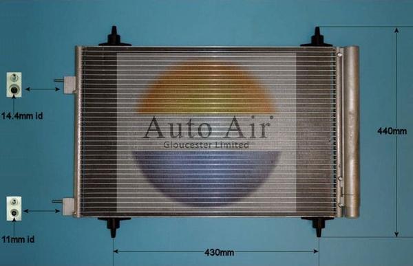 Auto Air Gloucester 16-9919 - Kondenser, kondisioner furqanavto.az