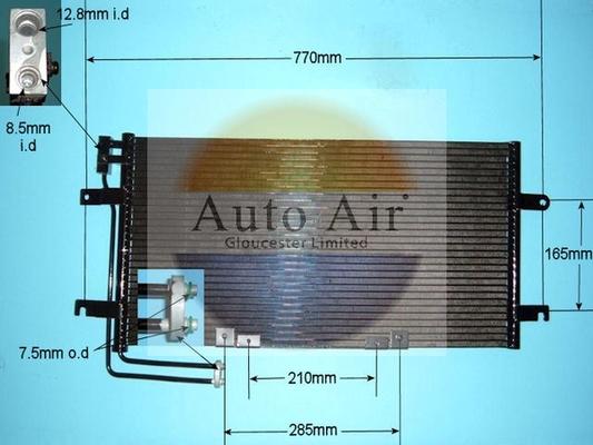 Auto Air Gloucester 16-9914 - Kondenser, kondisioner furqanavto.az