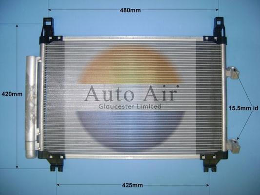 Auto Air Gloucester 16-9934 - Kondenser, kondisioner furqanavto.az