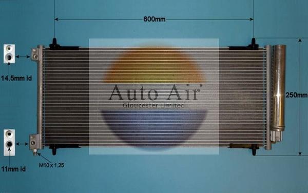 Auto Air Gloucester 16-9929 - Kondenser, kondisioner furqanavto.az