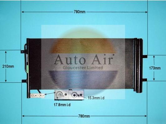 Auto Air Gloucester 16-9971 - Kondenser, kondisioner furqanavto.az