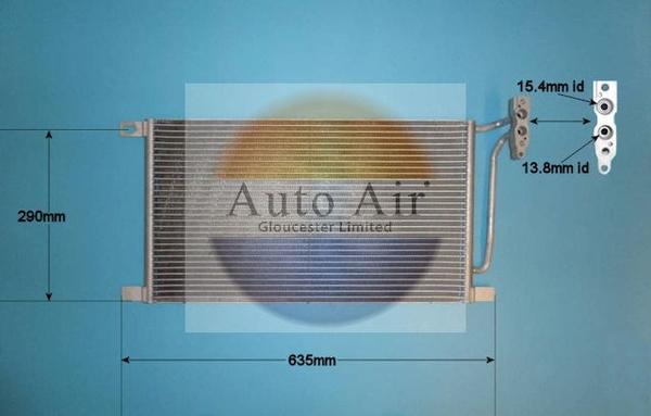 Auto Air Gloucester 16-9685 - Kondenser, kondisioner furqanavto.az