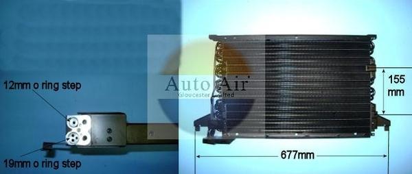 Auto Air Gloucester 16-9680 - Kondenser, kondisioner furqanavto.az