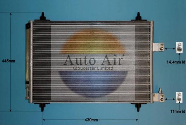 Auto Air Gloucester 16-9749 - Kondenser, kondisioner furqanavto.az