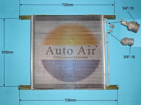 Auto Air Gloucester 16-9765 - Kondenser, kondisioner furqanavto.az