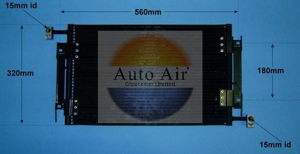 Auto Air Gloucester 16-9782 - Kondenser, kondisioner furqanavto.az