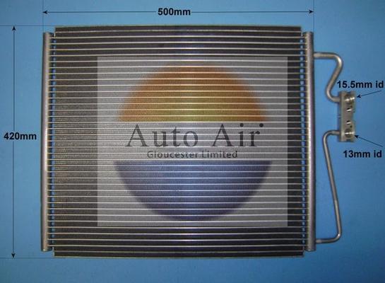 Auto Air Gloucester 16-6595 - Kondenser, kondisioner furqanavto.az