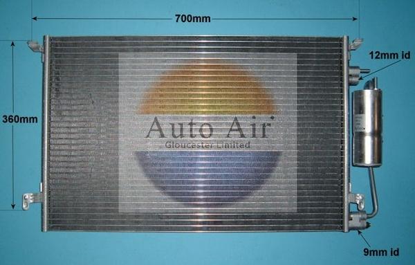 Auto Air Gloucester 16-6514 - Kondenser, kondisioner furqanavto.az