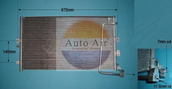 Auto Air Gloucester 16-6017 - Kondenser, kondisioner furqanavto.az