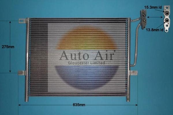 Auto Air Gloucester 16-6101 - Kondenser, kondisioner furqanavto.az