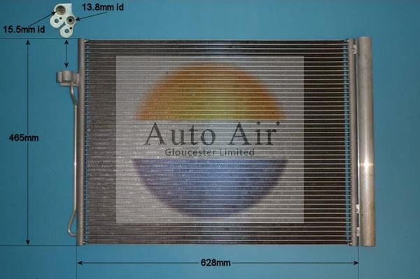 Auto Air Gloucester 16-6107 - Kondenser, kondisioner furqanavto.az