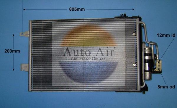 Auto Air Gloucester 16-6218 - Kondenser, kondisioner furqanavto.az