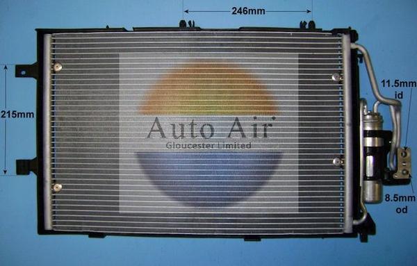 Auto Air Gloucester 16-6212 - Kondenser, kondisioner furqanavto.az