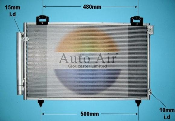 Auto Air Gloucester 16-1092 - Kondenser, kondisioner furqanavto.az