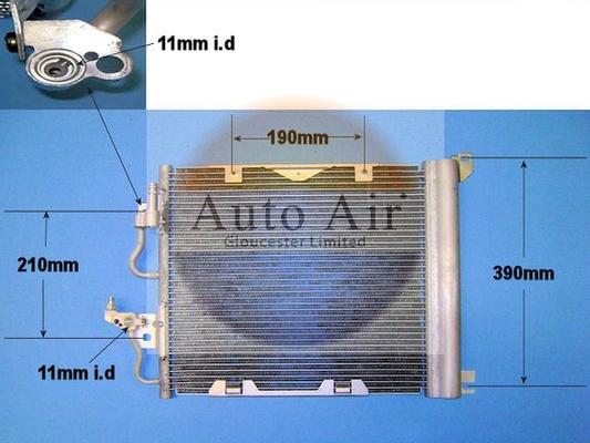 Auto Air Gloucester 16-1048 - Kondenser, kondisioner furqanavto.az