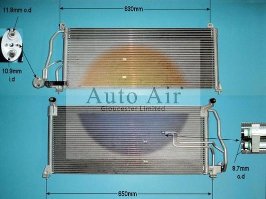 Auto Air Gloucester 16-1006 - Kondenser, kondisioner furqanavto.az