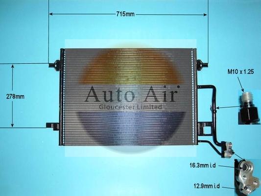 Auto Air Gloucester 16-1033 - Kondenser, kondisioner furqanavto.az