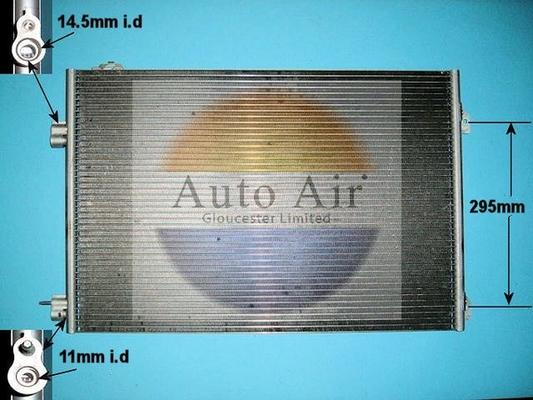 Auto Air Gloucester 16-1071 - Kondenser, kondisioner furqanavto.az