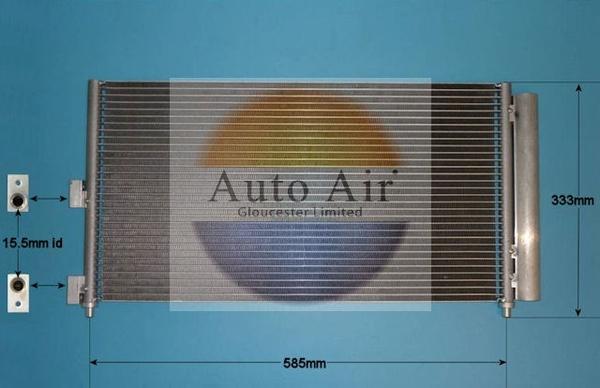 Auto Air Gloucester 16-1104 - Kondenser, kondisioner furqanavto.az