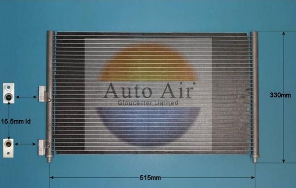 Auto Air Gloucester 16-1103 - Kondenser, kondisioner furqanavto.az