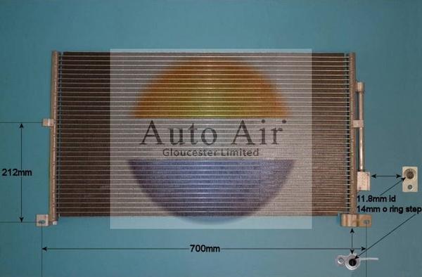 Auto Air Gloucester 16-1131 - Kondenser, kondisioner furqanavto.az