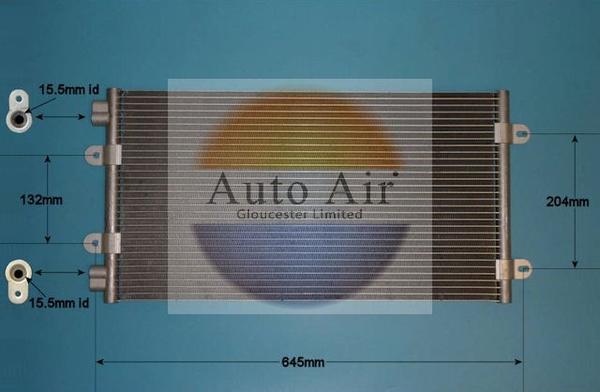 Auto Air Gloucester 16-1120 - Kondenser, kondisioner furqanavto.az