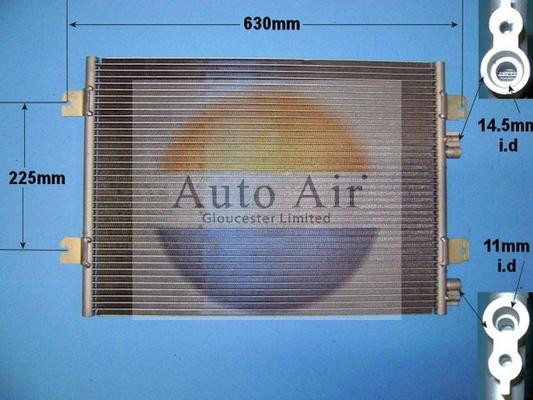 Auto Air Gloucester 16-1312A - Kondenser, kondisioner furqanavto.az