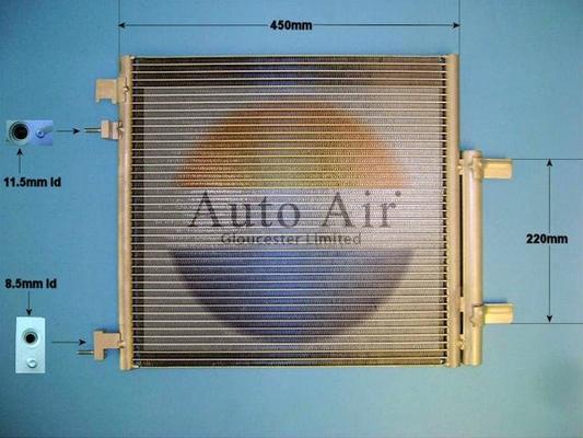 Auto Air Gloucester 16-1388 - Kondenser, kondisioner furqanavto.az