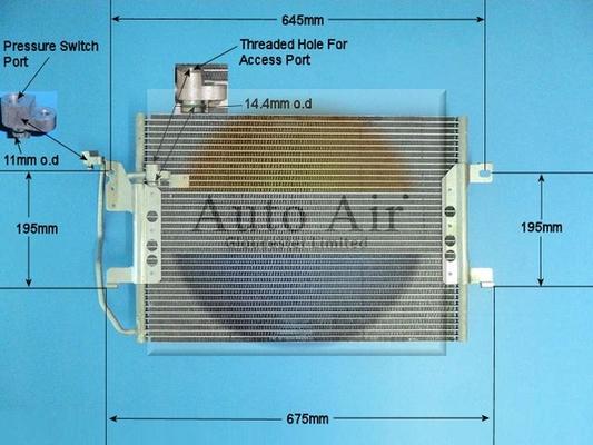 Auto Air Gloucester 16-1332 - Kondenser, kondisioner furqanavto.az