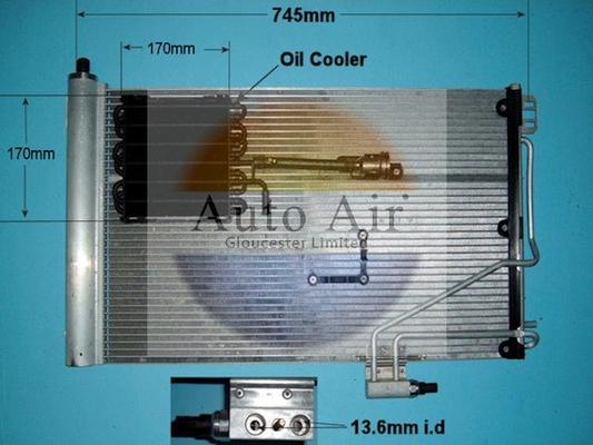 Auto Air Gloucester 16-1210 - Kondenser, kondisioner furqanavto.az