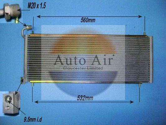 Auto Air Gloucester 16-1288 - Kondenser, kondisioner furqanavto.az