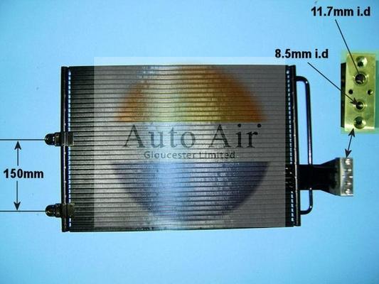 Auto Air Gloucester 16-2084 - Kondenser, kondisioner furqanavto.az