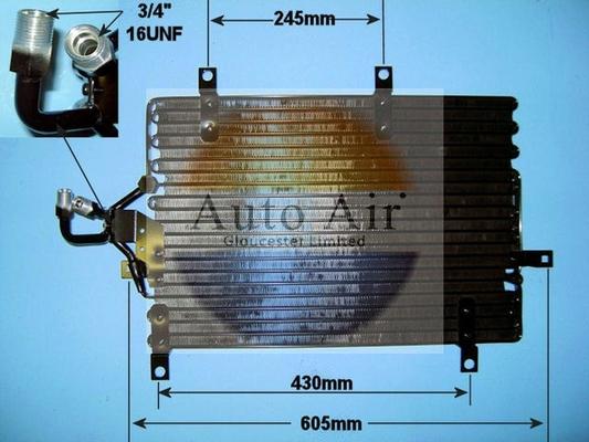 Auto Air Gloucester 16-2035 - Kondenser, kondisioner furqanavto.az