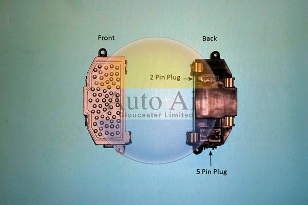 Auto Air Gloucester 20-0078 - Ön rezistor, üfleyici furqanavto.az