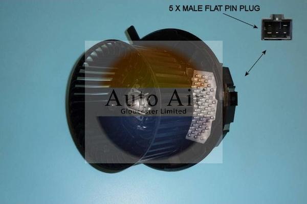 Auto Air Gloucester 21-0007 - Daxili üfleyici furqanavto.az