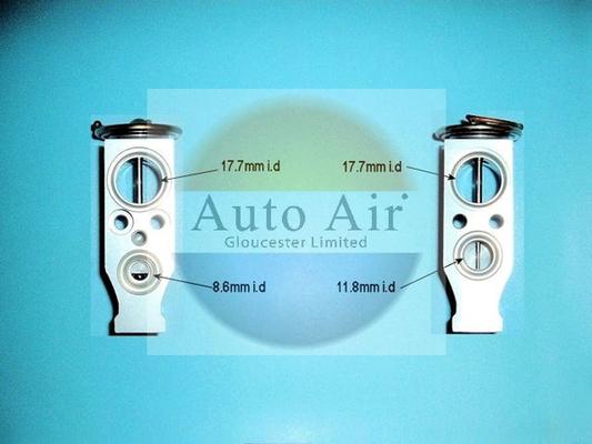 Auto Air Gloucester 22-8812 - Genişləndirici klapan, kondisioner furqanavto.az