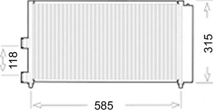 Autoclima 30311480 - Kondenser, kondisioner furqanavto.az