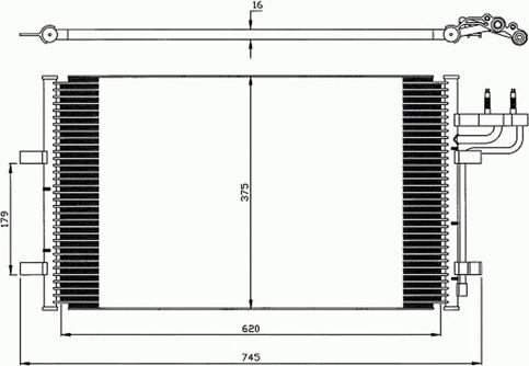 Autoclima 30311547CP - Kondenser, kondisioner furqanavto.az