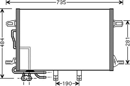 Autoclima 30311503CP - Kondenser, kondisioner furqanavto.az