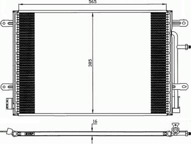 Autoclima 30311521CP - Kondenser, kondisioner furqanavto.az