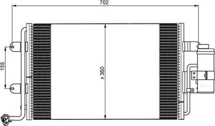 Autoclima 30311203.1 - Kondenser, kondisioner furqanavto.az