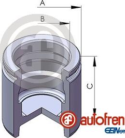 AUTOFREN SEINSA D02544 - Piston, əyləc kaliperi furqanavto.az