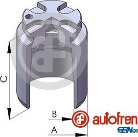 AUTOFREN SEINSA D025408 - Piston, əyləc kaliperi furqanavto.az